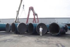 美國(guó)客戶(hù)國(guó)際公司蒸汽間接膠鞋硫化罐