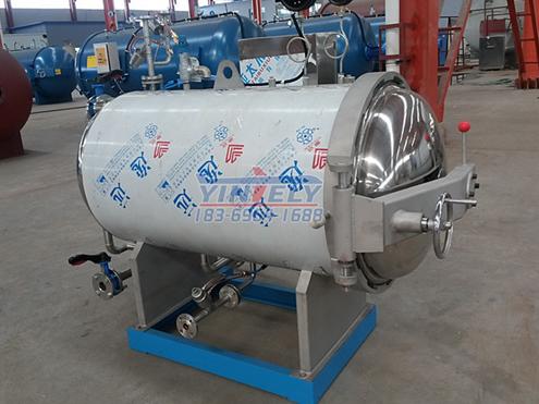 實(shí)驗(yàn)單層臥式水浴殺菌鍋